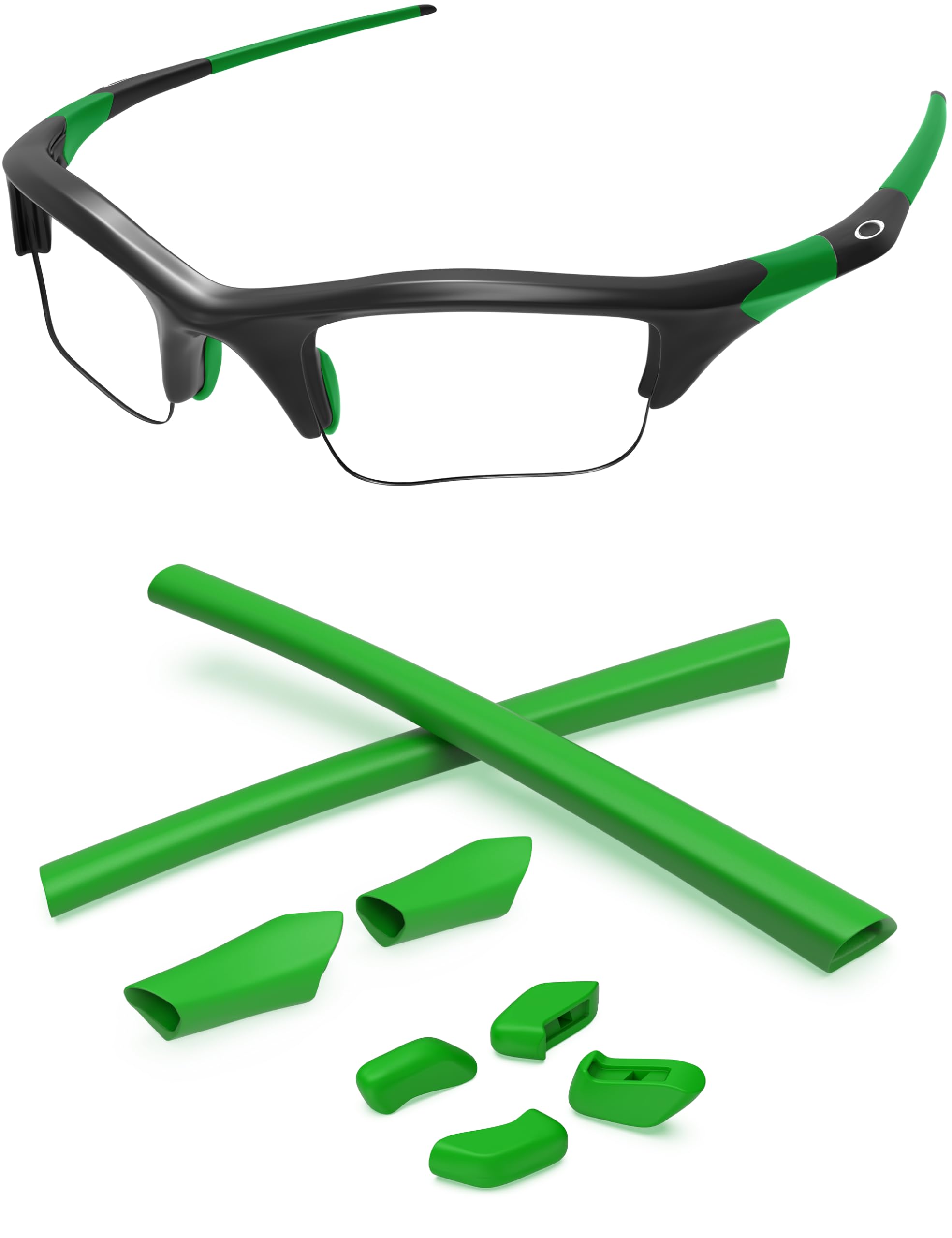 Replacement Nose Pieces &amp; Ear Socks Rubber Kits for Oakley Half Jacket/Half Jacket XLJ