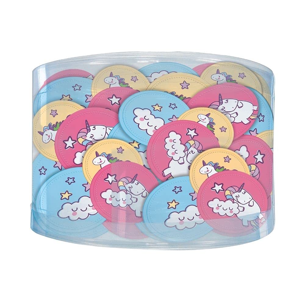 Monedas De Chocolate Con Leche Unicornio 1 Kg 190 Piezas 40 Mm