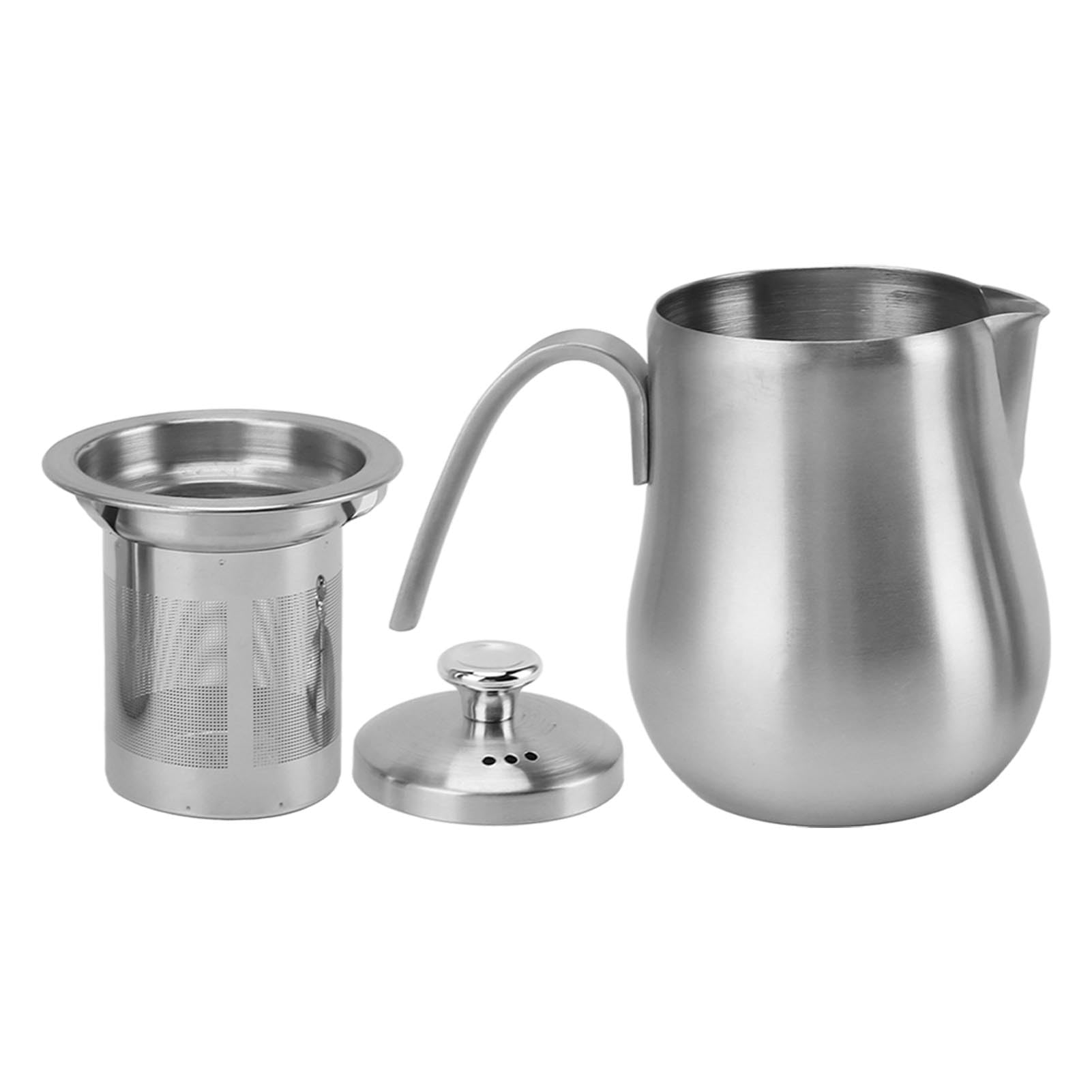 Coffee Maker Home Coffee Pot Stove Top Coffee Maker with Filter Coffee Making Pot Stainless Steel Coffee Maker