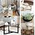 WORDFUN Dining Table Glass Table Top, Transparent Flat Circular Sheet, Clear Table Cover Protector, Strong Hardness, Not Fragile, Premium Circular Glass, Decorative Glass Furniture