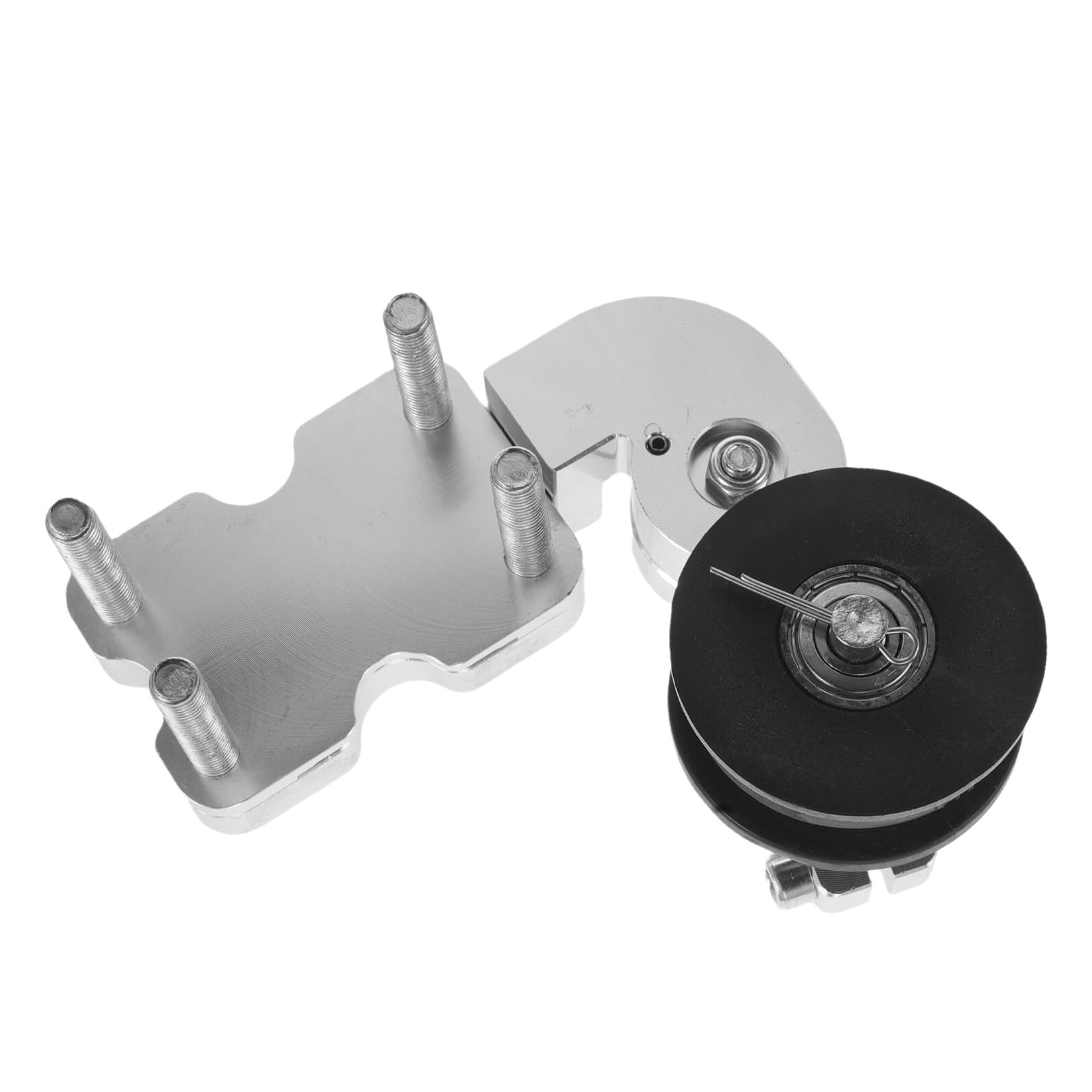 Yardwe Regolatore Catena Moto Tendicatena Trasmissione Strumento Allineamento per Atv Biciclette Accessori Dirt Bike in Lega Alluminio
