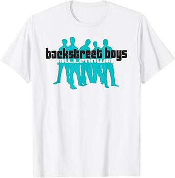 Amazon.com: Backstreet Boys – Millenium Graffiti T-Shirt