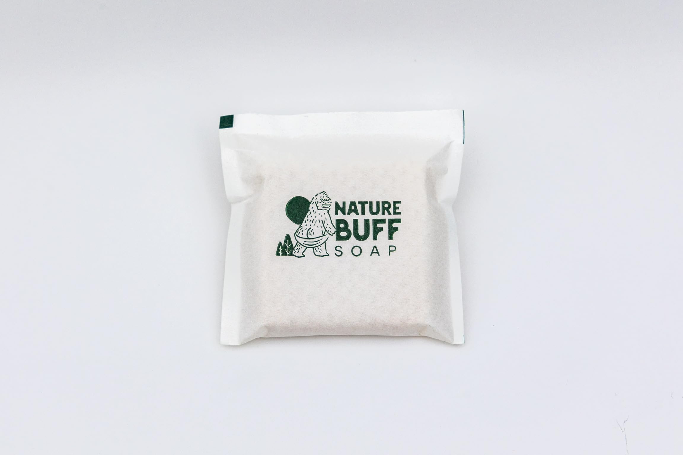 Nature Buff 2-Pack Biodegradable Soap Unscented Travel-Sized Camping Soap Bars -All-In-One Backpacking Essentials Outdoor Recreation Soap Bar and Washcloth (Includes Travel Case)