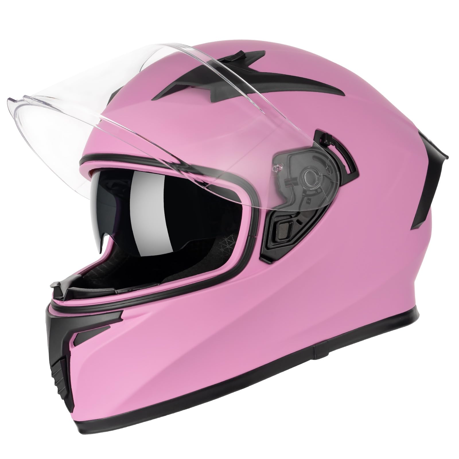 Photo 1 of Full Face Motorcycle Helmet DOT Approved, Dual Visor Street & Dirt Bike Helmet for Adults Men Women, Moto ATV UTV