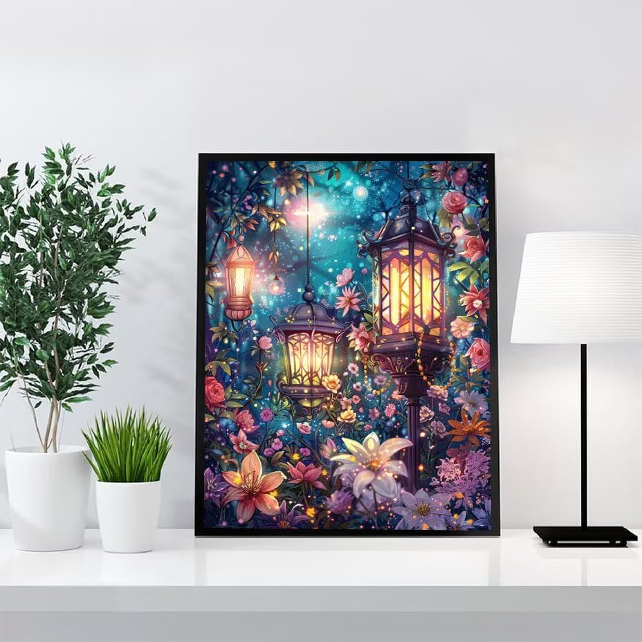 Cristal Point de Croix Fleurs G0-71 | Solution Idéale Décoration Murale DIY - 3