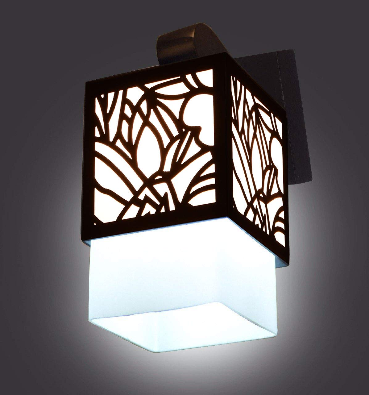 G Gojeeva Wooden Modern Design Wall Lamp Wall Light Suitable for Living Room,Foyer,Bedroom,Hallway (Pack of 1)