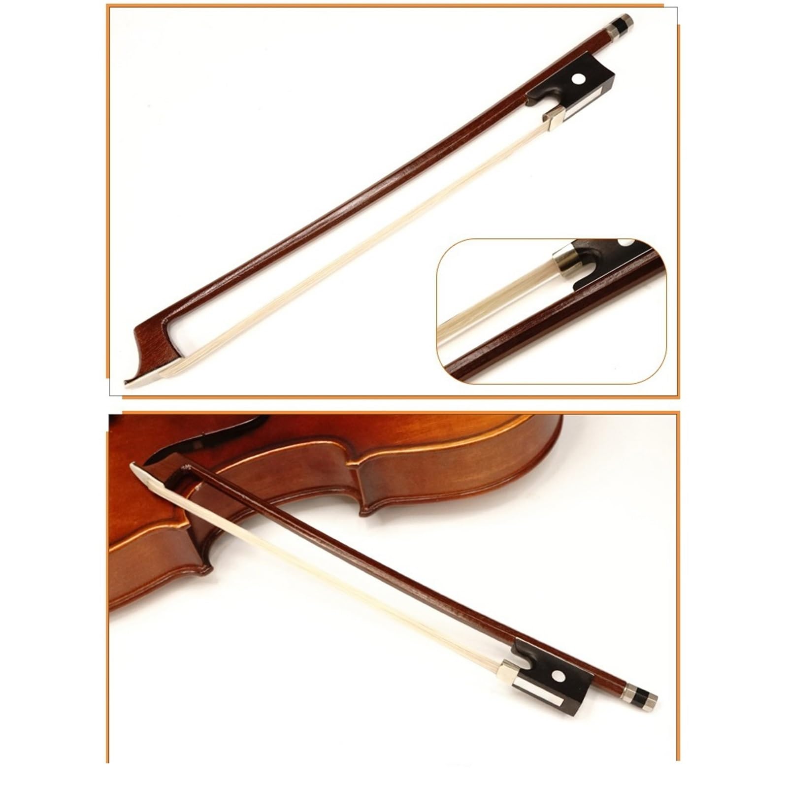 Arco Per Violino Mini Archetto Per Violino Accessori Per Strumenti Professionali 1/2