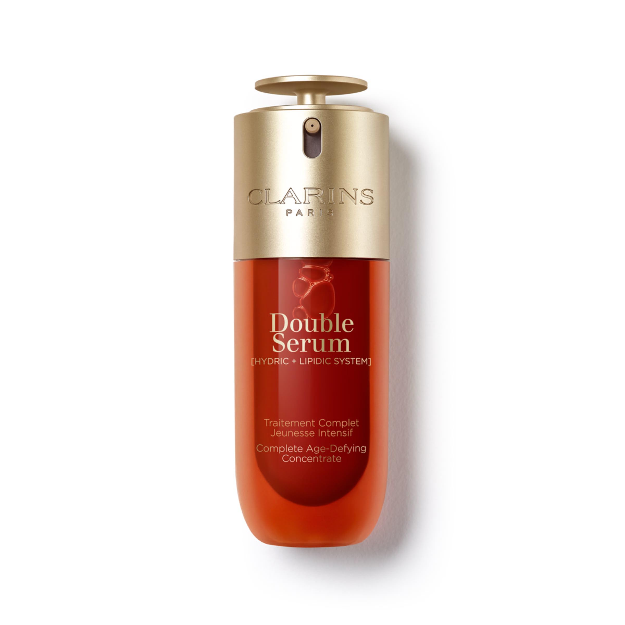 Photo 1 of Clarins DOUBLE SERUM | Anti Aging Face Serum | Visibly Firms, Smoothes, Boosts Radiance, and Refines Pores | 24H Hydration | All Skin Types, 2.5 Fl Oz
