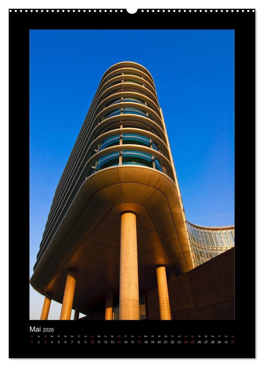 Moderne Architektur (hochwertiger Premium Wandkalender 2026 DIN A2 hoch), Kunstdruck in Hochglanz (CALVENDO Orte)