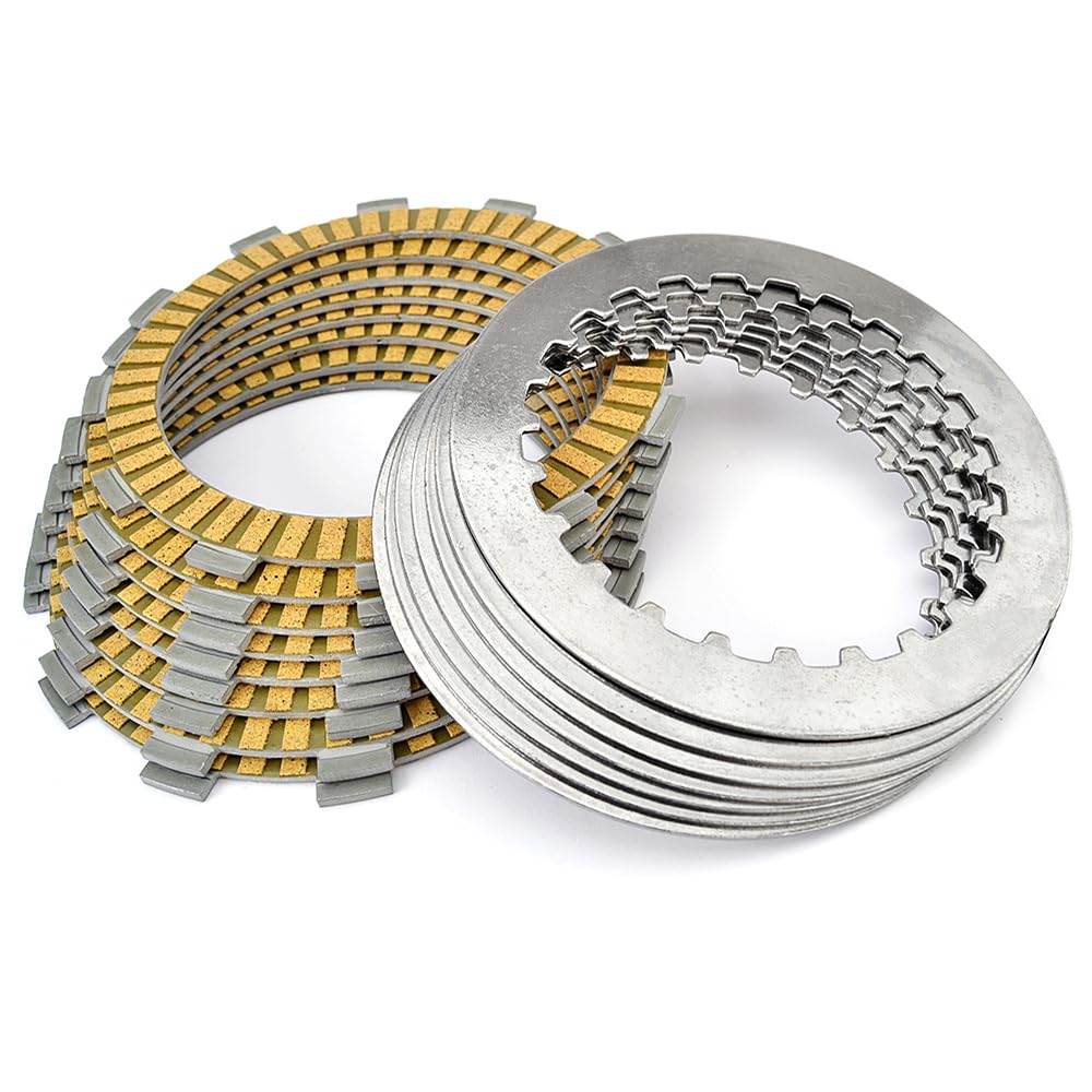 Kit de disco de fricción de embrague y placa de acero para GAS-GAS EC125 SM125 EC SM 125 2T Supermotard HUSABERG FE250 Motor FE 250