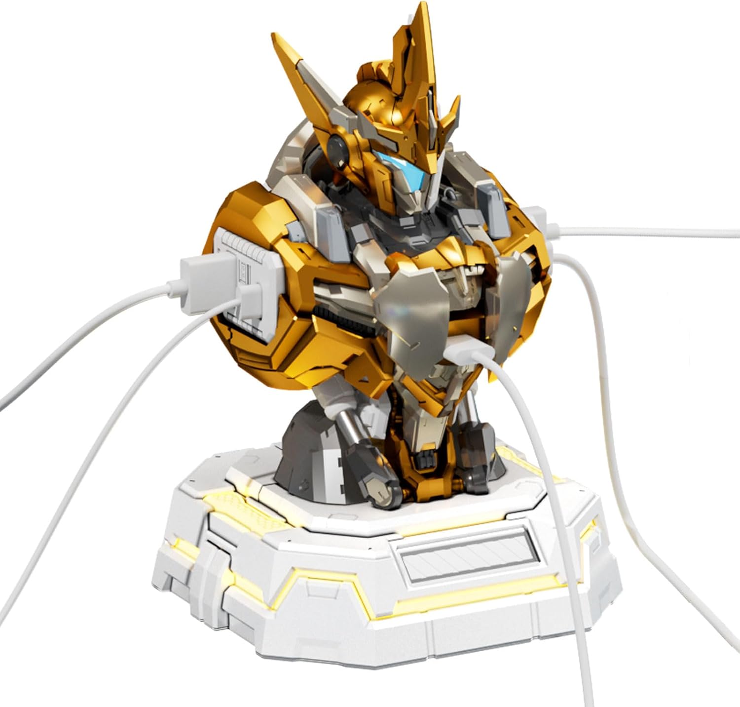 Redcomets 65W USB C Charger, 5-Port Fast Power Adapter, Wall USB C Charger for iPhone, MacBook, iPad, Galaxy S23/S24, Steam Deck