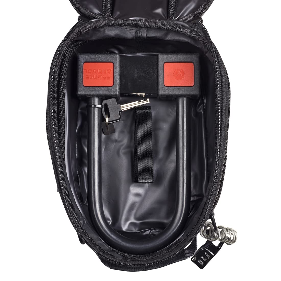 Bagster D-LINE Locker XSS080 - Bolsa de depósito de moto, color negro