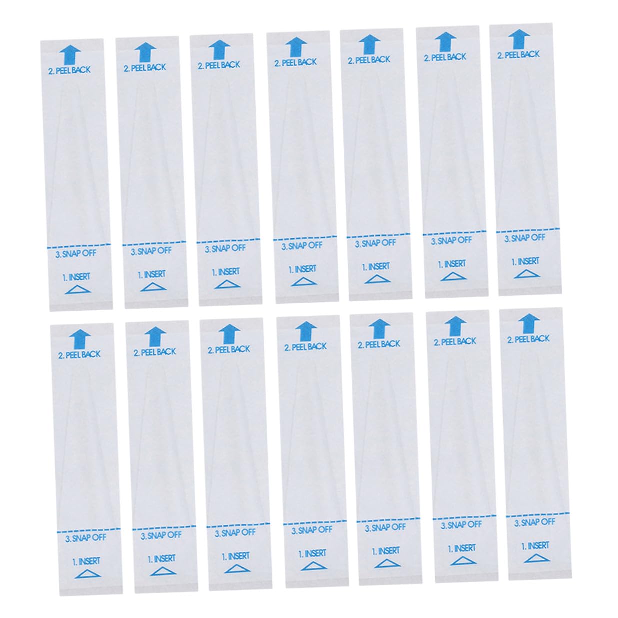 Angoily Disposable Digital Probe Sleeves 200pcs Oral and Rectal Protective Covers Thin Film Hygienic Disposable Probe Protectors for Home and Use