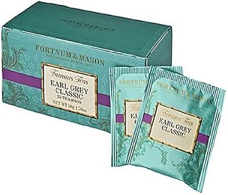 フォートナム&メイソン アールグレイ クラシック ティーバッグ 25個入り 個包装 [並行輸入品]