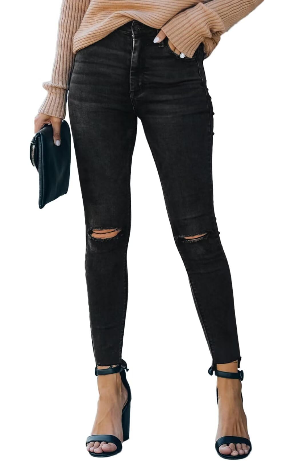 Allimy Damen Jeans