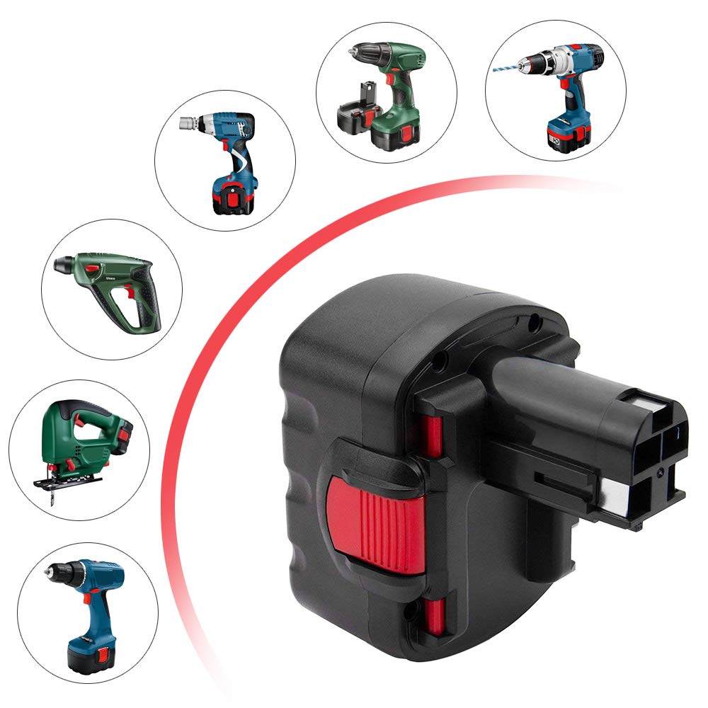 Boetpcr 14.4V 3000mAh BAT038 Ni-MH Remplacement Pour Bosch Batterie 14.4v BAT038 BAT040 BAT041