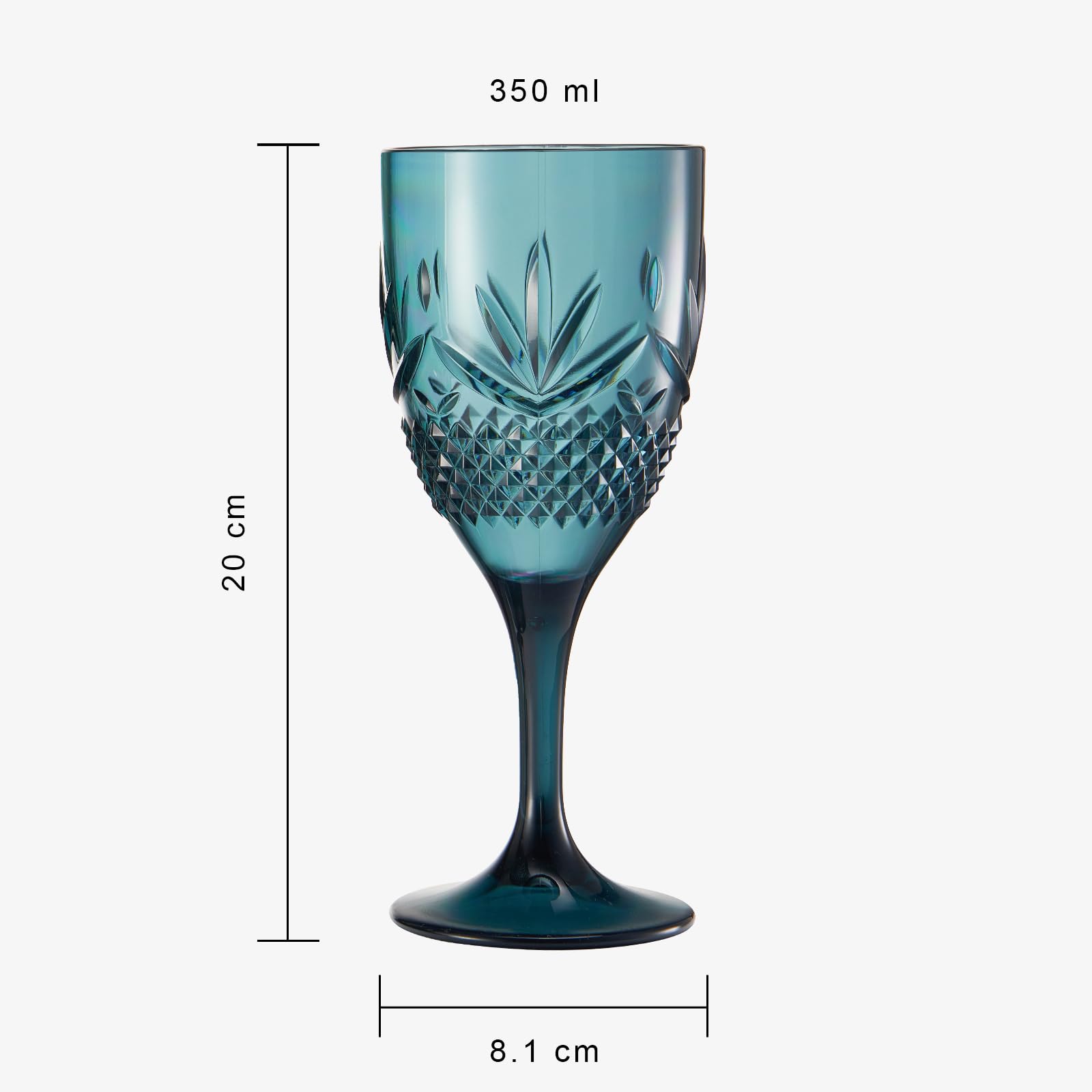 Bruchsichere Weingläser mit Tritan-Stiel, wiederverschließbar, 4er-Set, gedeckte Farben, Kristallglas, ähnlich, Kristall-Acryl-Trinkgeschirr, wiederverwendbar, unzerbrechlich, BPA-freier Kunststoff,