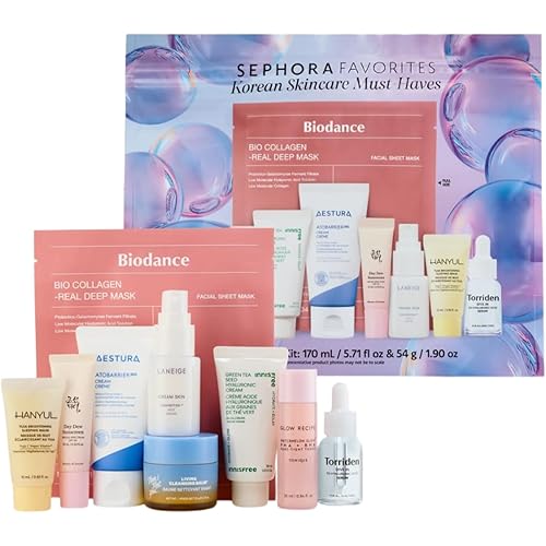 Sephora Favorites Korean Skincare Must-Haves 9 Piece Set