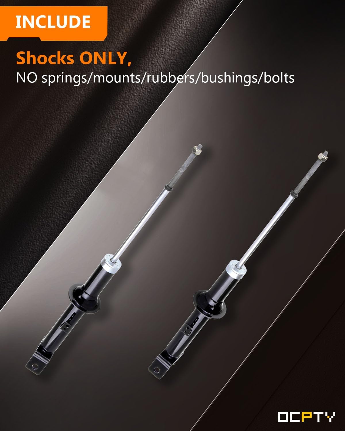 Struts Shocks,OCPTY Rear Shock Absorbers for Dodge Fits 1995-2000 for Chrysler Cirrus,1996-2000 2003-06 for Chrysler Sebring,95-98 01-06 for Dodge Stratus,96-00 for Plymouth for Breeze 344610-2pcs