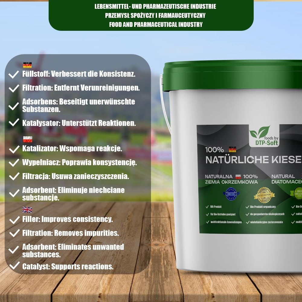 Kieselgur Diatomeenerde 10000G