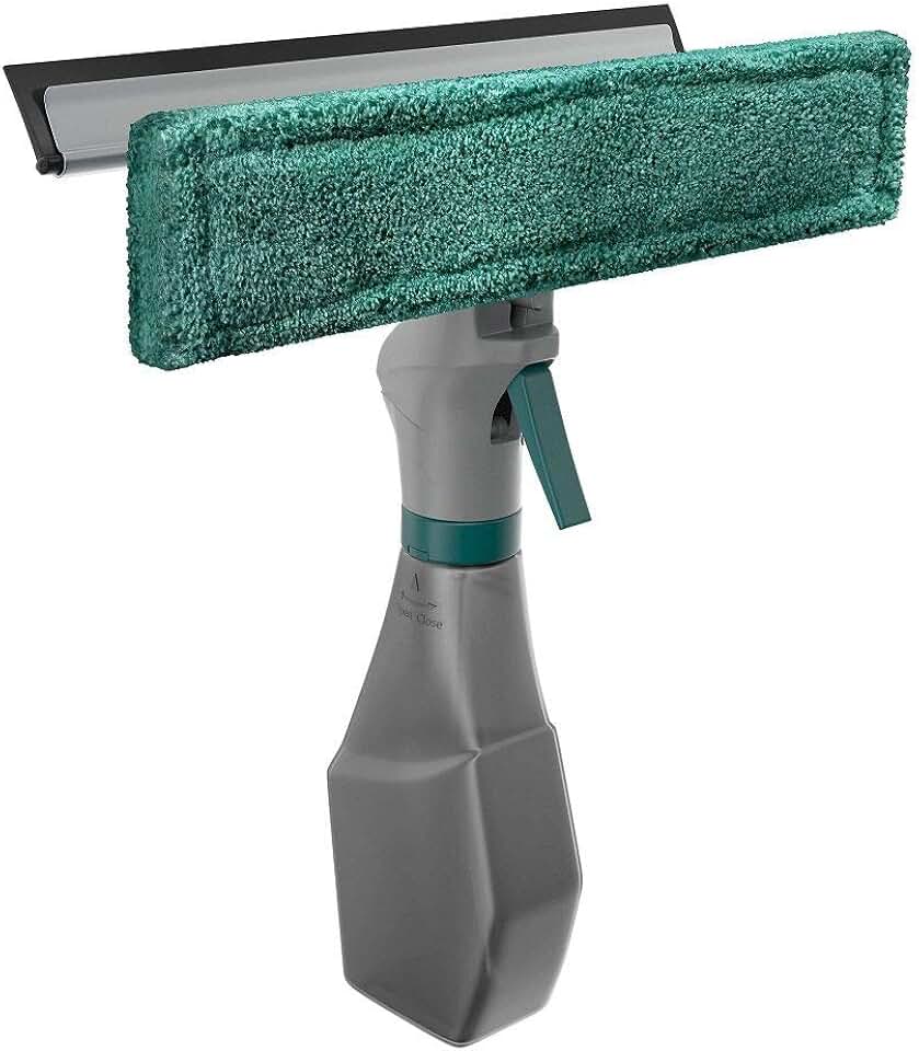 Flash Limp Limpa Vidros Spray Rodinho E Limpeza Reservatório 230 Ml Verde