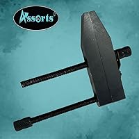 Vista 5 de Abrazaderas paralelas para fabricantes de herramientas de 4" (100 mm) - VICE CRAFT DIY TOOLS Acabado negro epoxi