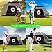 ASENVER Black Golf Nets for Backyard Golf Practice Net Golf Hitting Net Training Aids with Target Cloth and Carrying Bag (6.6 FT)