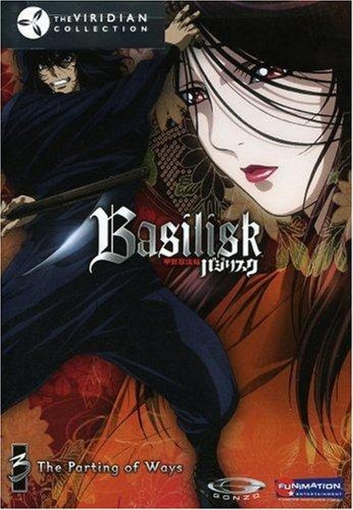 Cover of Basilisk: The Parting of the Ways v.3 - Viridian Collection