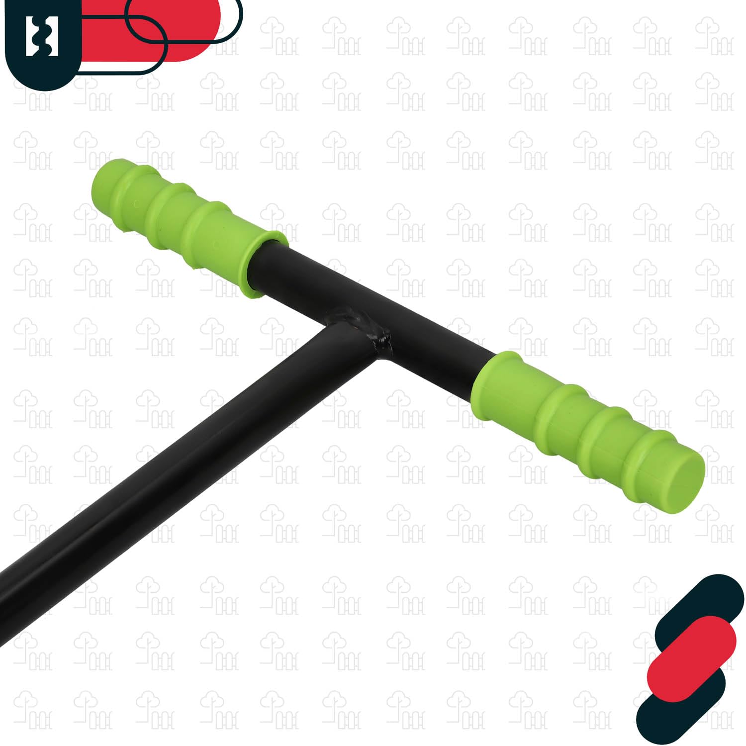 KOTARBAU® Rasenkantenstecher - Rasenkanten - 23 cm Stahlstiel 113 cm - Garten Werkzeug - Kantenschneider Rasen - Halbrund - Unkrautstecher - Verstärkt