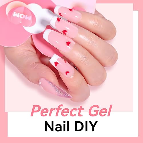 Miniatura 7 de Makartt - Gel de extensión de uñas, 50 ml, gel para construir o alargar uñas, para hacerlo en casa y para profesionales de la belleza, P-21