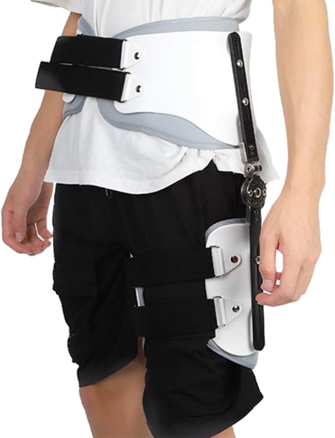 SFKLYU Hip Stabiliser Corrector Support Brace Hip Abduction Orthosis Hip Joint Support Post Op Hip Protector Stabilizer Hip Abduction Brace,Left