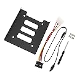 1set Ssd Drive Bay Converter Metal Hard Drive Holder Power Connector for Desktop Installations Easy to Install Ssd Mounting Bracket