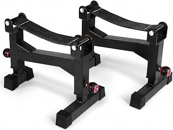 2 Stand Quiet Deadlift Barbell Elevation Stand