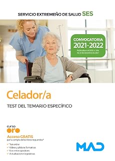 Celador-a del servicio extremeño de salud . Test parte específica