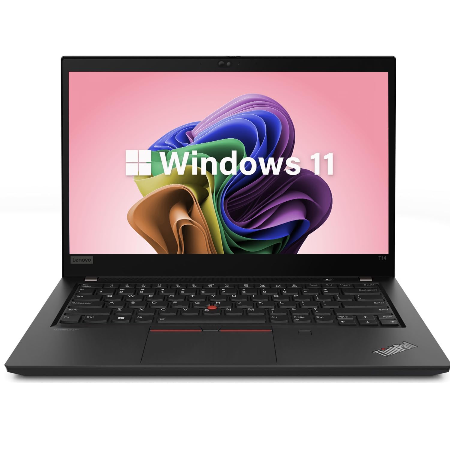 Lenovo Thinkpad T14 Gen 2 Business Laptop, 14" FHD (1920 x 1080), Intel Core i5-1135G7, 16 GB RAM, SSD da 512 GB, tastiera QWERTY Windows 11 Pro (ricondizionato)