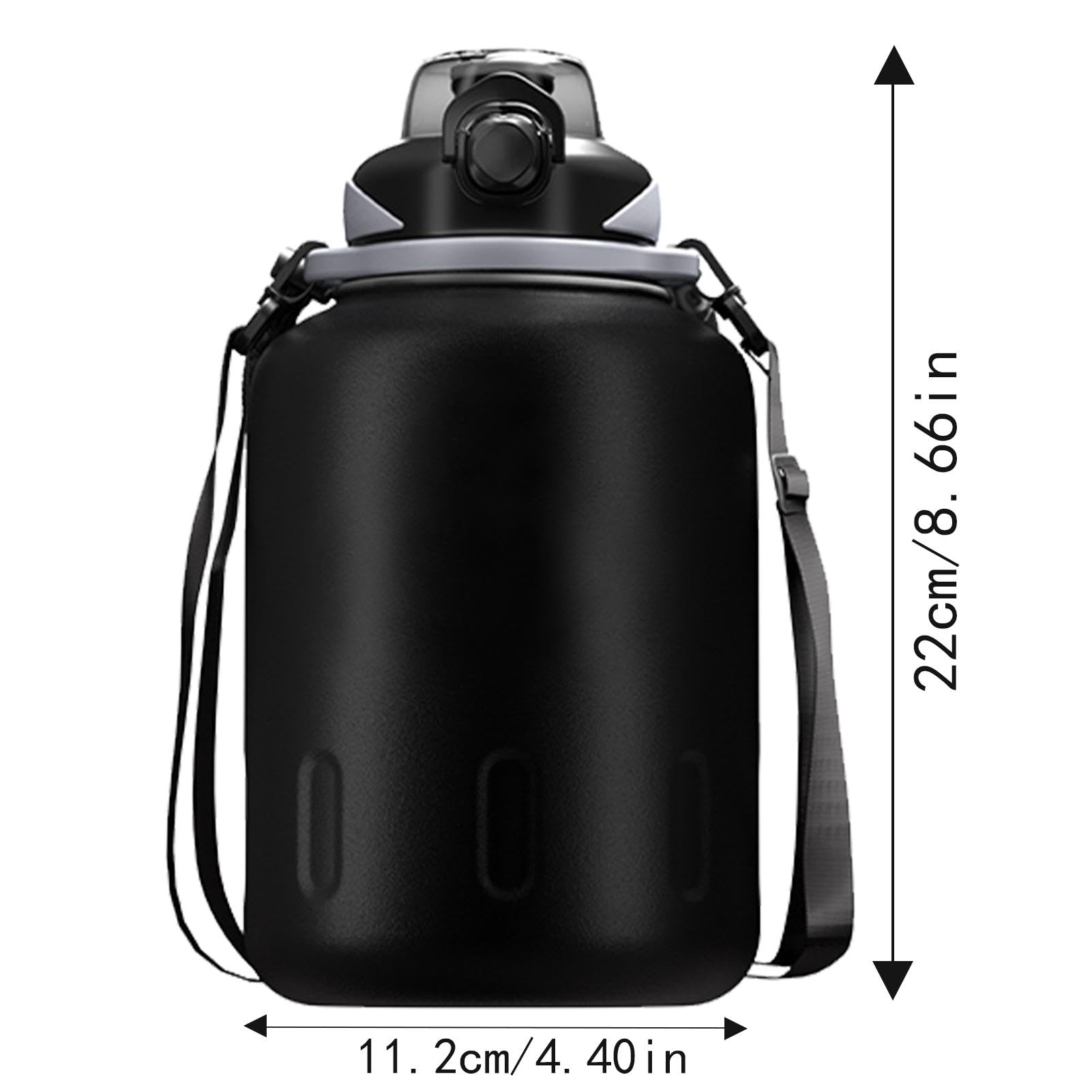 Outdoor Trinkflasche | Isolierte Outdoor Flasche | Auslaufsichere Wanderflasche | Edelstahl Wasserflasche Leichte Reisewasserflasche Abenteuer Wasserflasche Wandern Wasserflasche