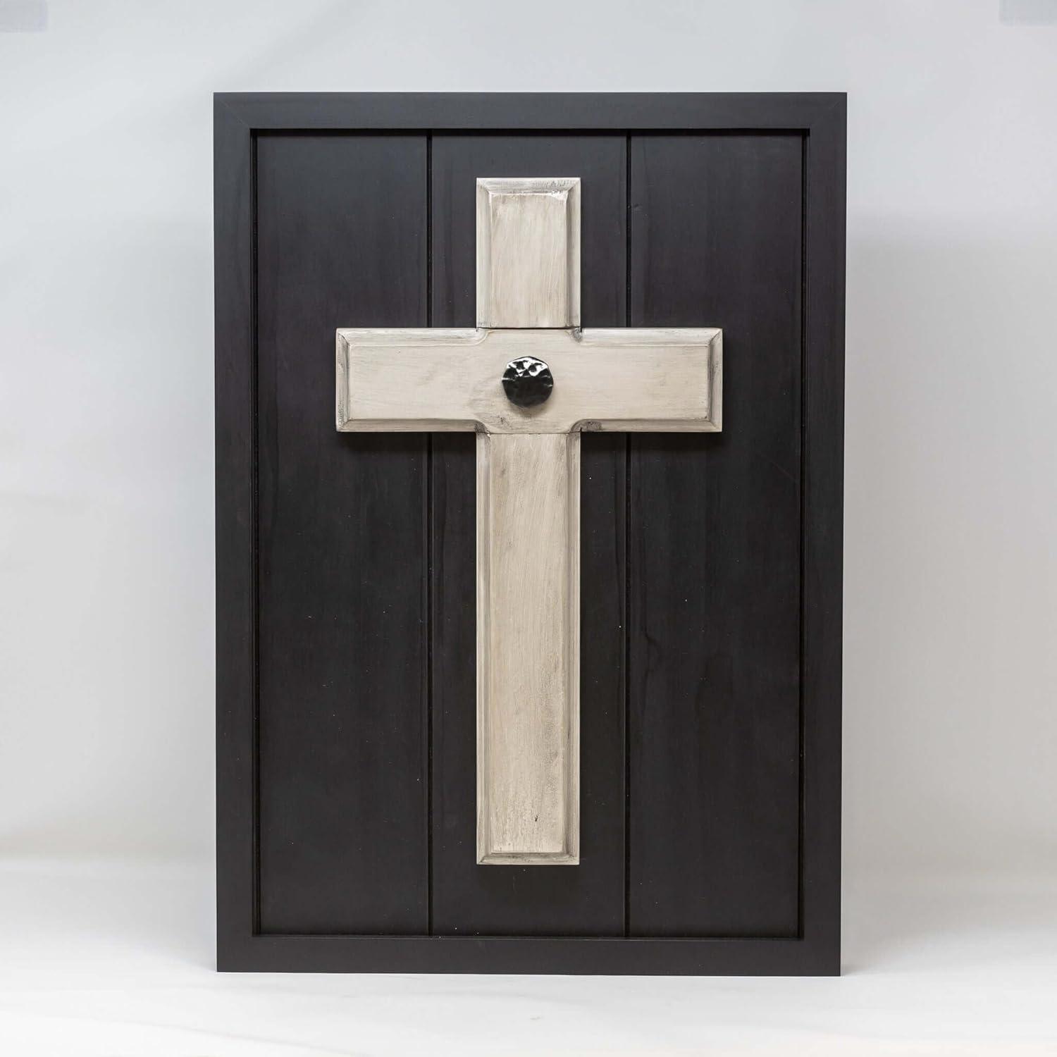 Black and White Wedding Unity Cross® for your Wall; Unity Candle Unity Sand Beautiful Alternative