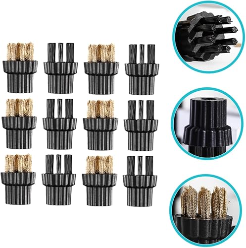 Miniatura 8 de SOLUSTRE 48 pcs Washing Machine Brush Head steam mop Brush Accessories steammop Dish Brush Maquina de Vapor para limpieza steam mop Replacement