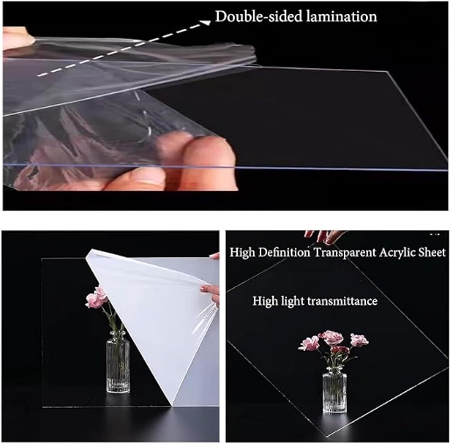 Acrylic Display Box for Lego 10335 Endurance Exploration Ship Model, Transparent Dustproof Display Box, Storage Box, Compatible with Lego 10335 Model (Model Not Included) (3mm)