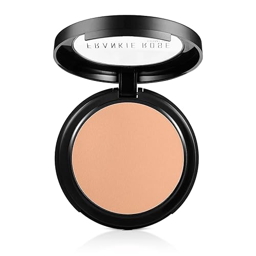 Base de maquillaje Frankie Rose Cosmetics en polvo, suave y ligero, para un tono de piel perfecto, reduce el brillo, minimiza los poros, cobertura
