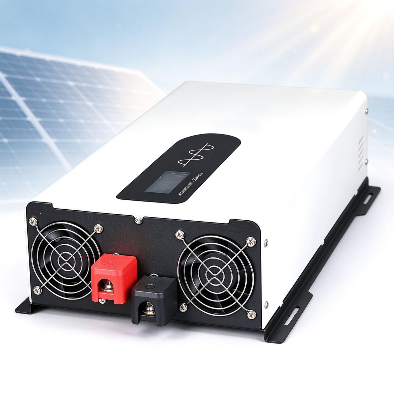 Convertisseur sinusoïdal Pur CC 12–96 V vers CA 220 V,Camping-Car/Solaire 48V-3000W