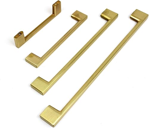 Miniatura 8 de Dowell (3008 256 15) - Manijas para gabinete, cocina, baño y muebles, herrajes para gabinetes y puertas, manija de cajón  2 tornillos incluidos