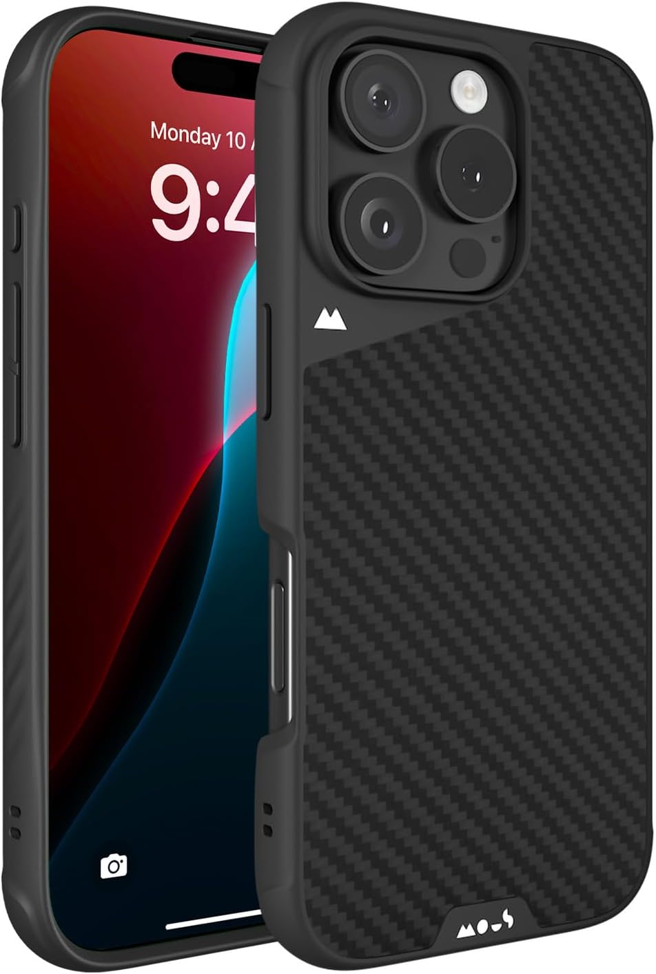 for iPhone 16 Pro Max Case MagSafe Compatible - Limitless 6.0 - Carbon Fiber - Protective Shockproof Phone Cover