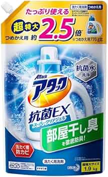アタック 抗菌EX スーパークリアジェル 詰替用 770g  1箱15袋入り 61gO1RMqD7L._AC_UF350,