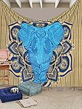 UrbanKnot Elephant Gypsy Indian Boho Tapestry Wall Hanging