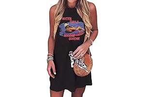 Dress Up Your Night with Our Hotter Than A Hoochie Coochie Country Music Mini Dress