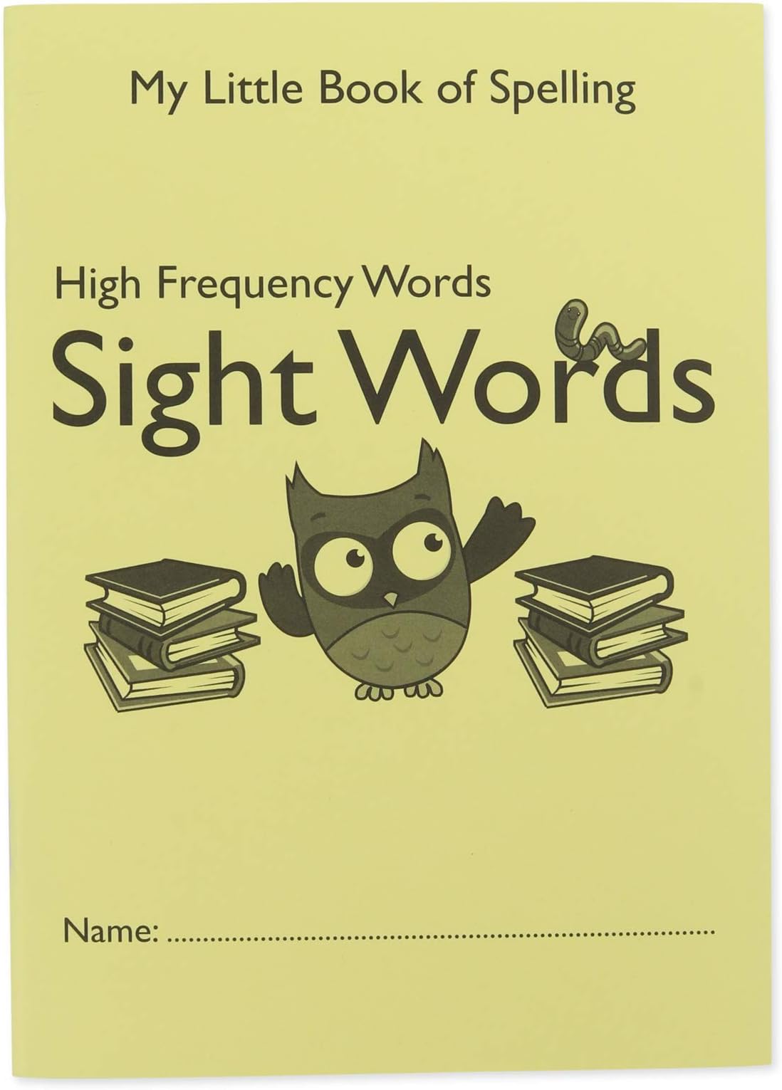 DSC Publishing 300 High Frequency Spelling words - practice workbook, teaching resources, key stage 1 spelling for kids, dyslexia friendly books for children learning. Spelling exercise books english Office Product