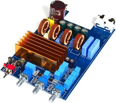 TPA3255 Class D HIFI Digital Audio Power Amplifier Board 2.1 Channel 300W+150W+150W DC 30-48V