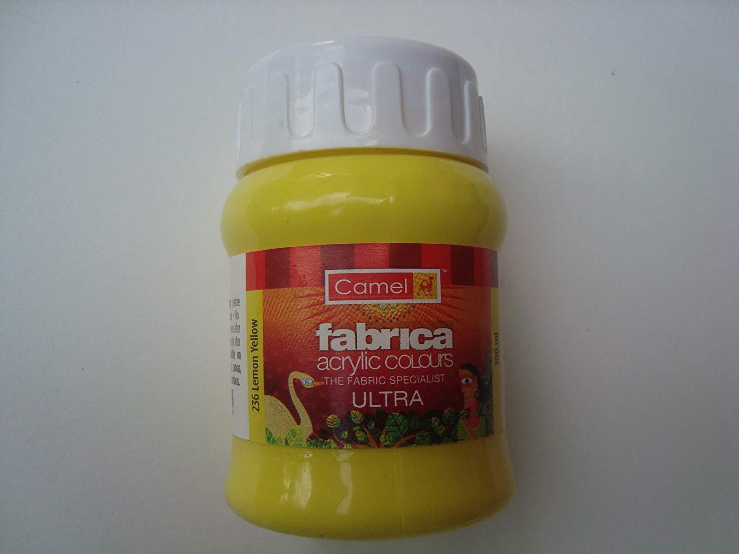 Kokuyo Camlin Camel Fabrica Acrylic Colours Ultra -100 ml (Lemon Yellow 236) (B07RC9GW5S) Amazon Price History, Amazon Price Tracker