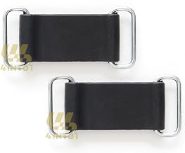 Set of 2 - Gas Tank / Battery Rubber Straps - Fits Honda TRX90 TRX250 TRX350 TRX400 TRX450 TRX500 TRX700 Fuel Strap